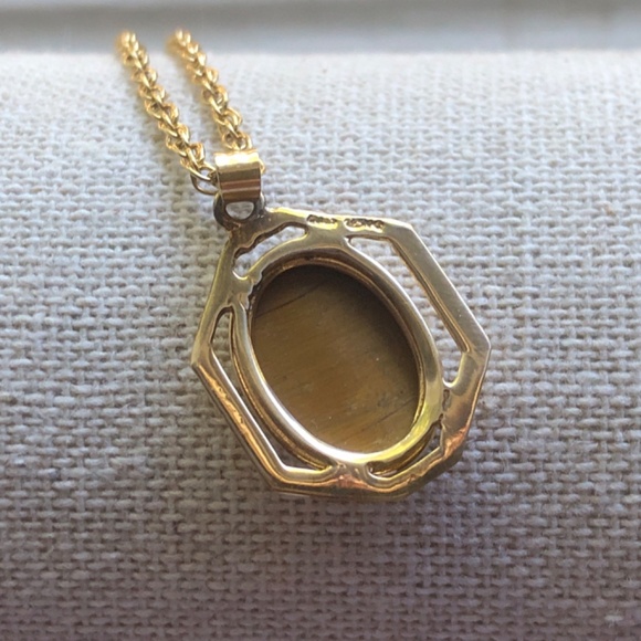 Tiger's Eye Pendant and Bracelet Set - Picture 3 of 3